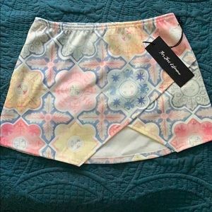 For ❤️& 🍋 Olé mini skirt